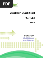 2bizbox Quick Start Tutorial v3.0.0