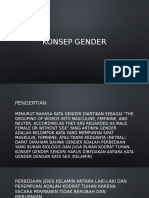 Konsep Gender