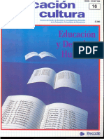 Educación y Cultura (Num 16 Oct 1988)