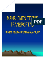 Teknik Transportasi