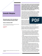 Acoustic Weapons PDF