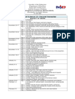 Physical-Science Budget of Work