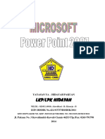 MODUL PRAKTIKUM 4 Microsoft Office Power PDF