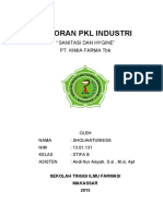 Laporan PKL Industri Kimia Farma