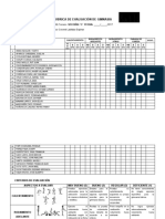 Rubrica de Evaluación de Gimnasia