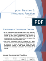 Consumption Function and Investment Function Chap 2 160218025106 PDF