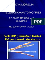 Cable UTP (Par Trenzado Sin Blindar)