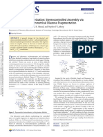 Directed Heterodimerization Stereocontrolled Assembly Via Solvent-Caged Unsymmetrical Diazene Fragmentatio