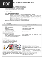 Lesson Plan Script | PDF | Grammar | Linguistics