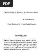 Download Export Import Procedures and Documentation by shetty1 SN45118849 doc pdf