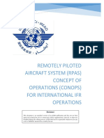 ICAO RPAS CONOPS