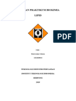 Laporan Praktikum Biokimia Lipid