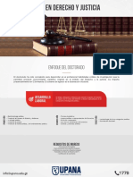 Doctorado en Derecho y Justicia PDF