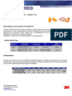 Protetores auditivos moldáveis 3M