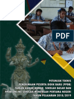 Petunjuk Teknis PPDB Kota Denpasar Tahun Pelajaran 2018-2019 PDF