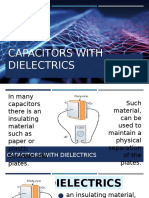 Capacitors With Dielectrics
