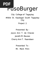 Puso Burger