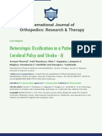 International Journal of Orthopedics: Research & Therapy