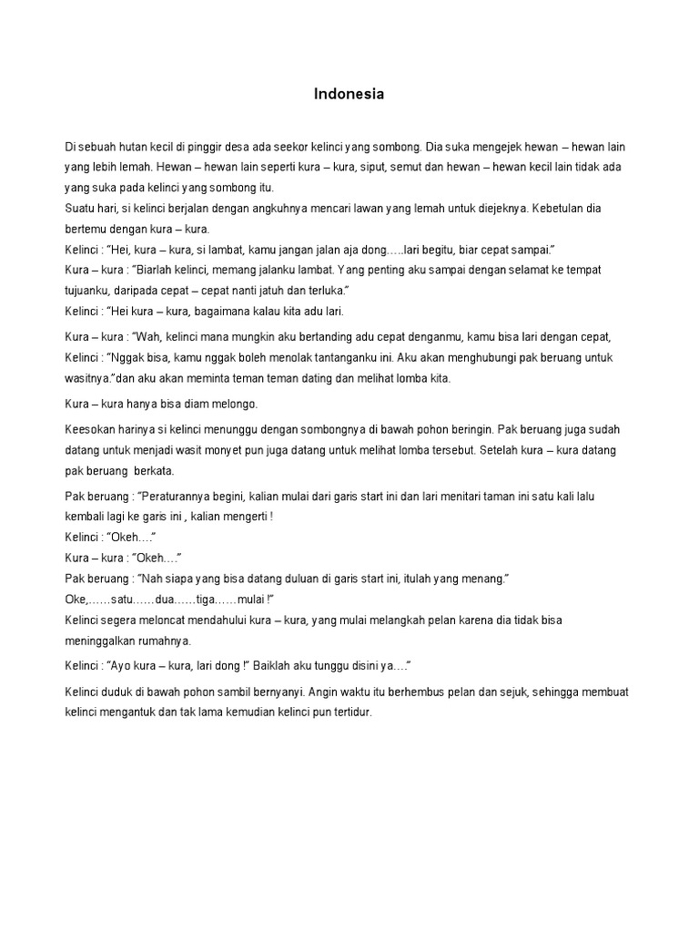 Rabbit Vs Turtle | PDF