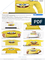 baju panjang spongebob - Google Search