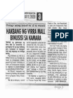 Saksi Ngayon, Mar. 11, 2020, Hakbang NG Virra Mall Binusisi Sa Kamara PDF