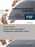 Kesetaraan Gender - Kesra - April 2019
