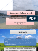 PPT XI Syaja'ah