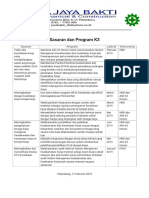 Program dan Sasaran K3 Perusahaan