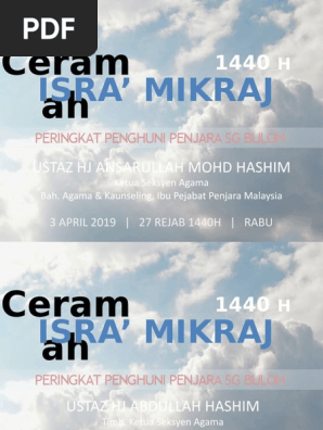 Israu0027 Mikraj  PDF