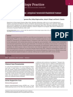 Tumor Teratoma Rabdoide Revisión