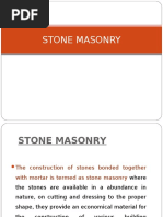 Stonemasonry