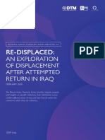 Re-Displaced: An Exploration of Displacement After Attempted Return in Iraq