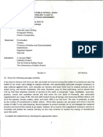 Revision Assignment - Class Vi PDF