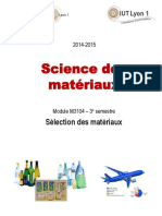 Science Des Materiaux - IUT - 03 PDF