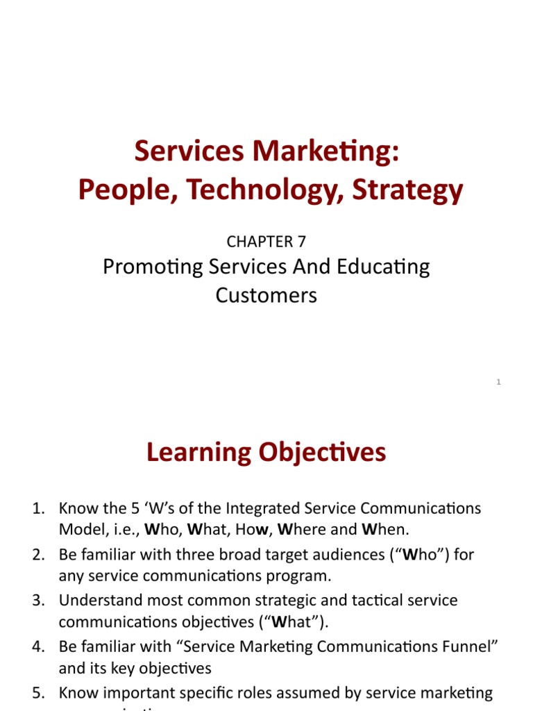 Chapter 7 | PDF | Marketing Communications | Marketing