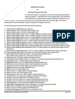 Dynamics NAV 2018 Third Party Notice PDF
