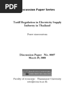 Tariff Regulation in Electricity Supply_Industries in thailand