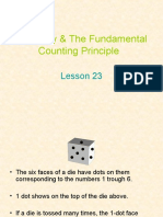 Probability and The Fundamental Countiung Principle