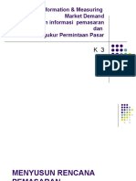 K 3 Gathering Information & Measuring Market Demand