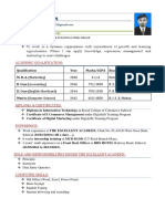 CV For Dynamic Company