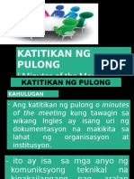 Ang Katitikan NG Pulong o Minutes of The Meeting - PPTX (Autosaved)