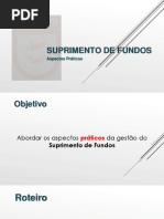 Suprimento de Fundos Prática 2019