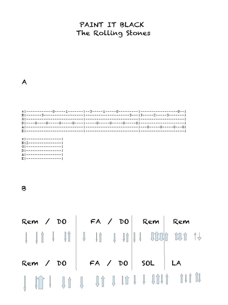 Paint It Black PDF | PDF