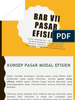 Pasar Efisien 