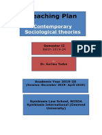 TP - Contemporary Sociological Theories - December 2019 - April 2020