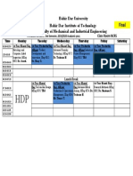 FMIE Final Class Schedule, NCR5