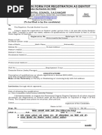 BDS Reg Form