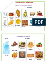 Les Repas Et Les Aliments Je Bois Et Je Mange 