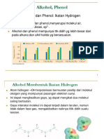 Alkohol, Phenol. Sifat-Sifat Alkohol Dan Phenol - Ikatan Hydrogen PDF
