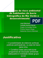 Percepção de Risco Ambiental de Habitantes Da Bacia2